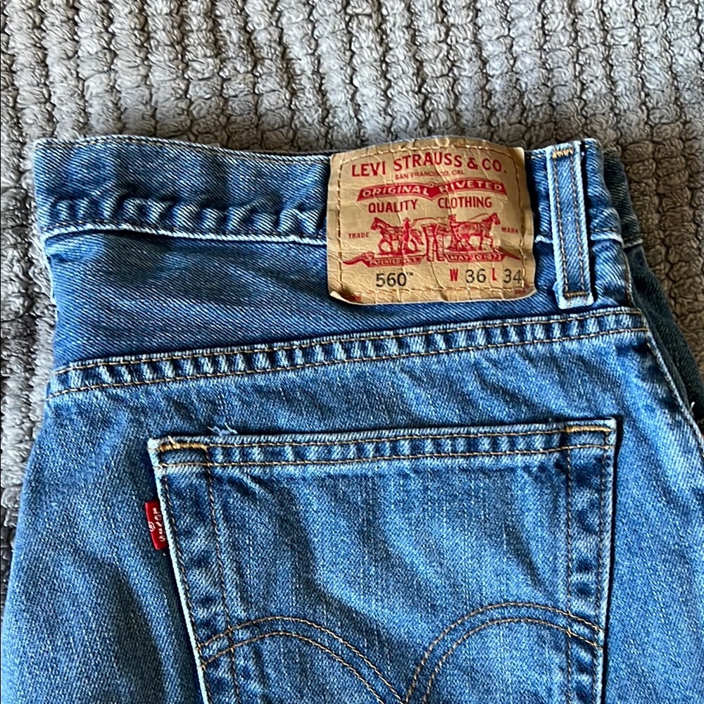 Levi’s Men’s Blue Denim Jeans